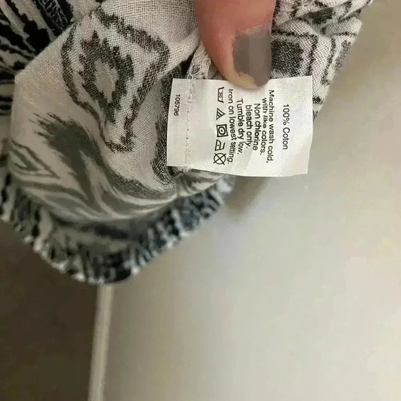 Madewell‎ Shorewalk Cover-Up Pants Diamond Coast - Picture 8 of 14